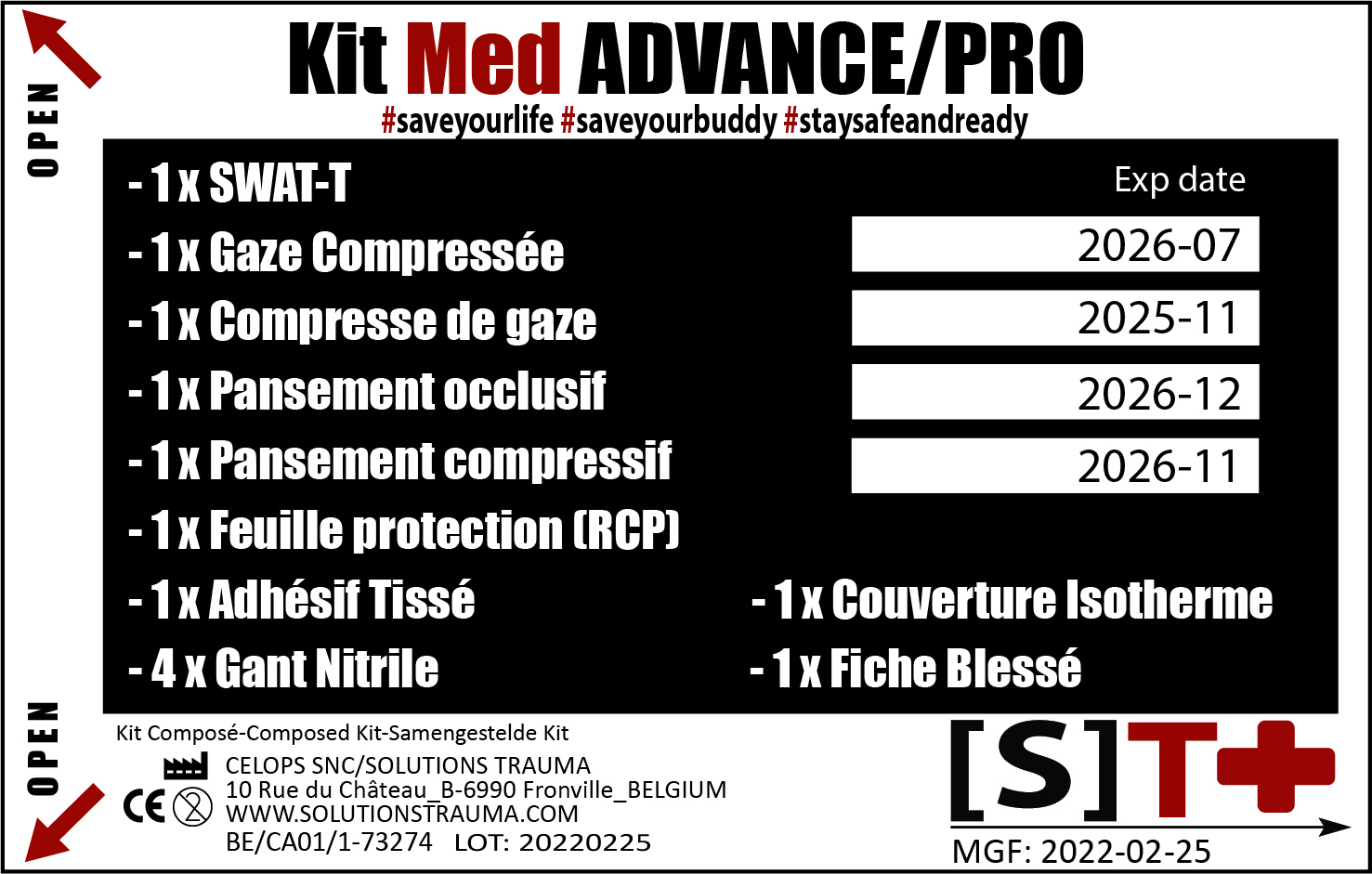 Kit Medical Advance